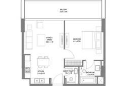 1 bedroom apartment